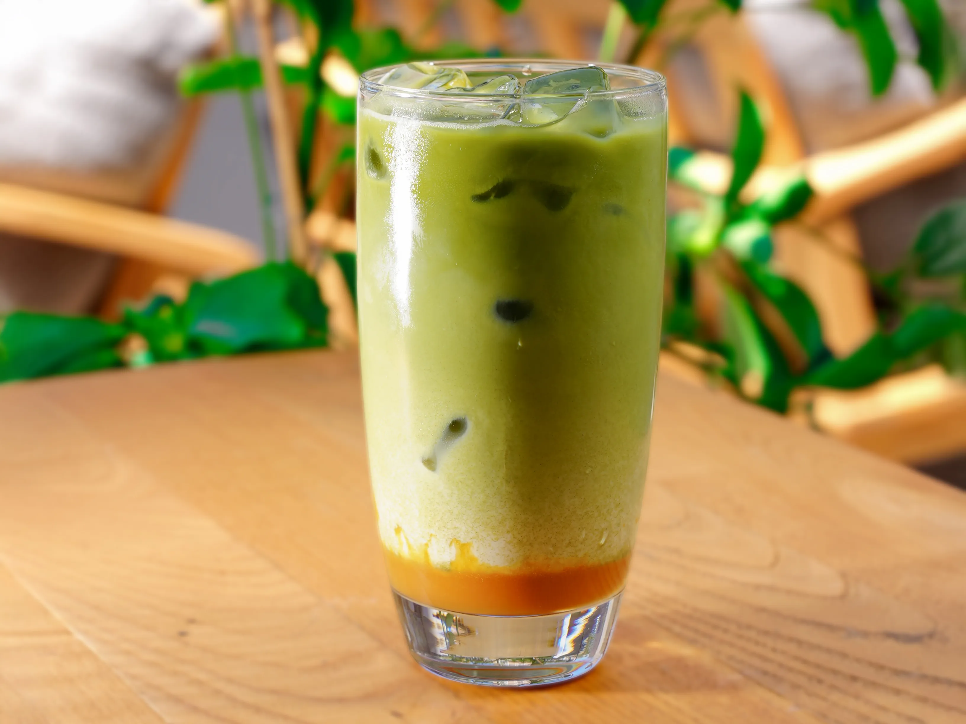 Mango Matcha Latte